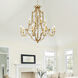 Electra 12 Light 37 inch Oxidized Bronze Up Chandelier Ceiling Light