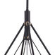 Bartlett LED 24 inch Oil Rubbed Bronze and Satin Nickel Pendant Ceiling Light
