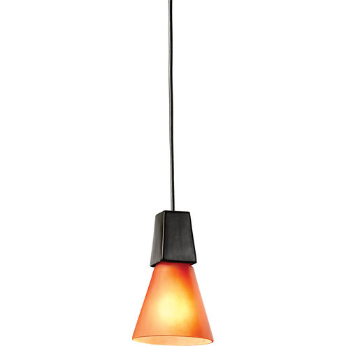 Euro Classics Geo 1 Light 5 inch Antique Patina Pendant Ceiling Light