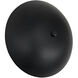 Shadow 1 Light 12 inch Matte Black Sconce Wall Light