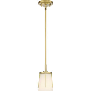 Serene 1 Light 5 inch Natural Brass Mini Pendant Ceiling Light