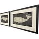 Marine Marks Brown and Beige and White and Neutral Framed Art, Propac
