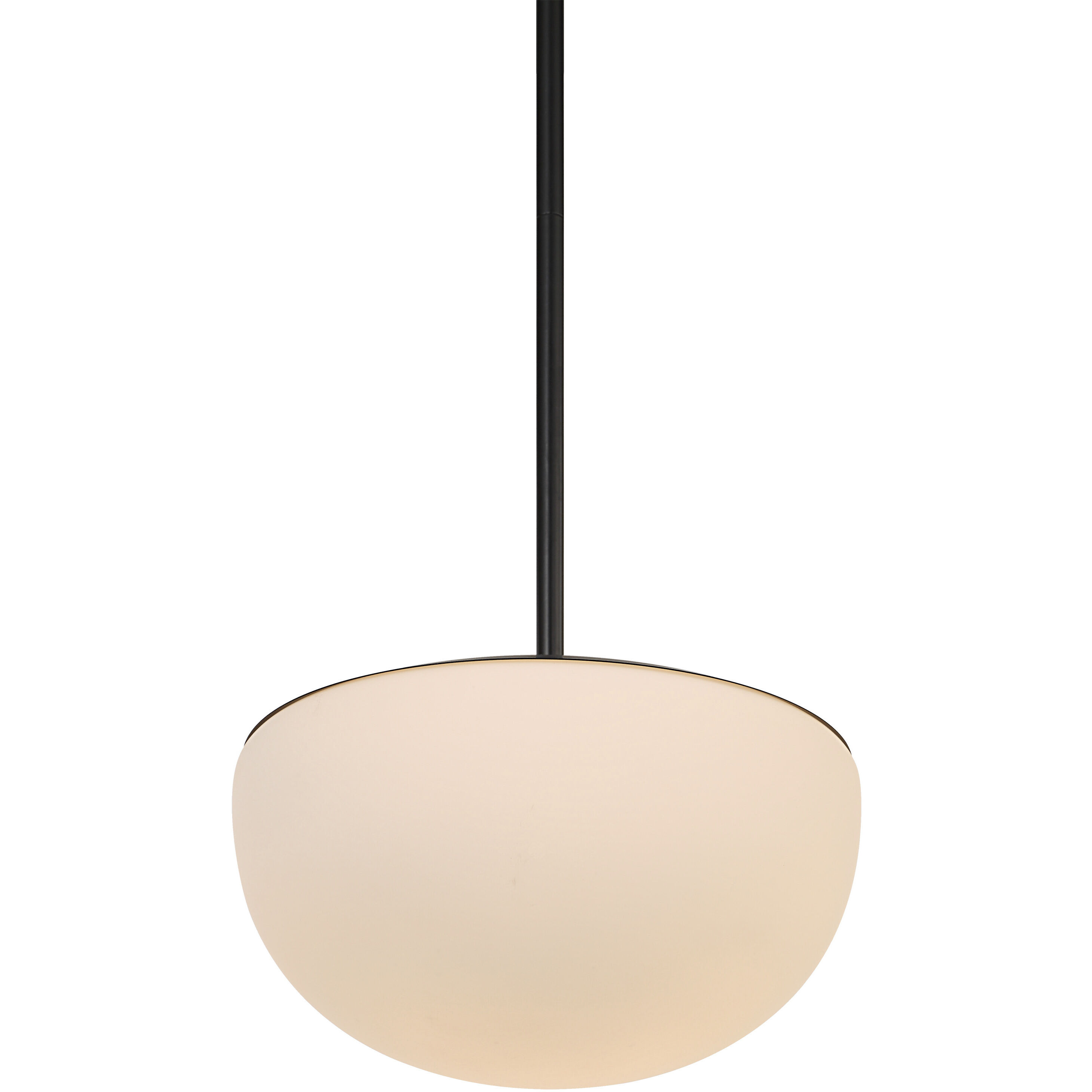 Aditi 1 Light 13.75 inch Milk White Pendant Ceiling Light
