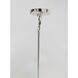 Revolution 1 Light 11 inch Polished Nickel Mini Pendant Ceiling Light