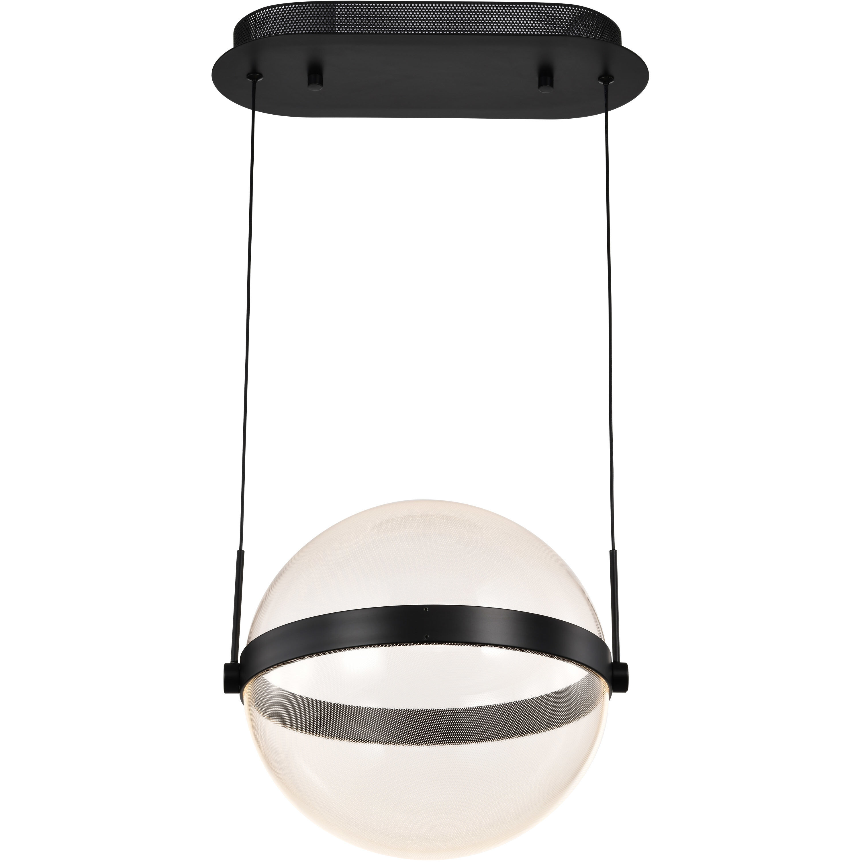 Arvada LED 12.63 inch Matte Black Pendant Ceiling Light