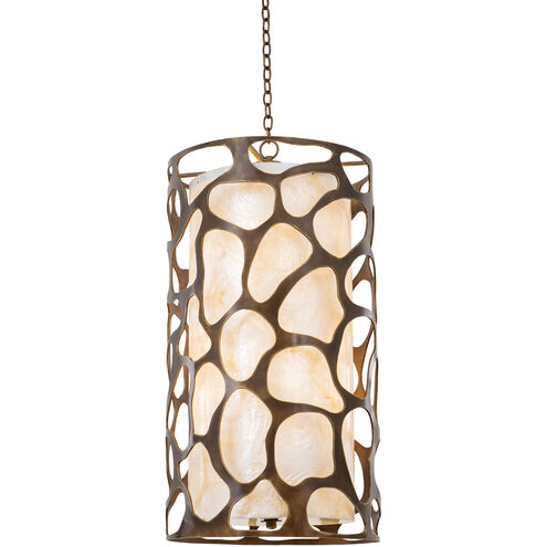 Gramercy 6 Light 16 inch Copper Patina Foyer Light Ceiling Light