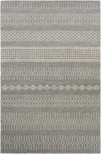 Rain 60 X 36 inch Gray Outdoor Rug in 3 x 5, Rectangle