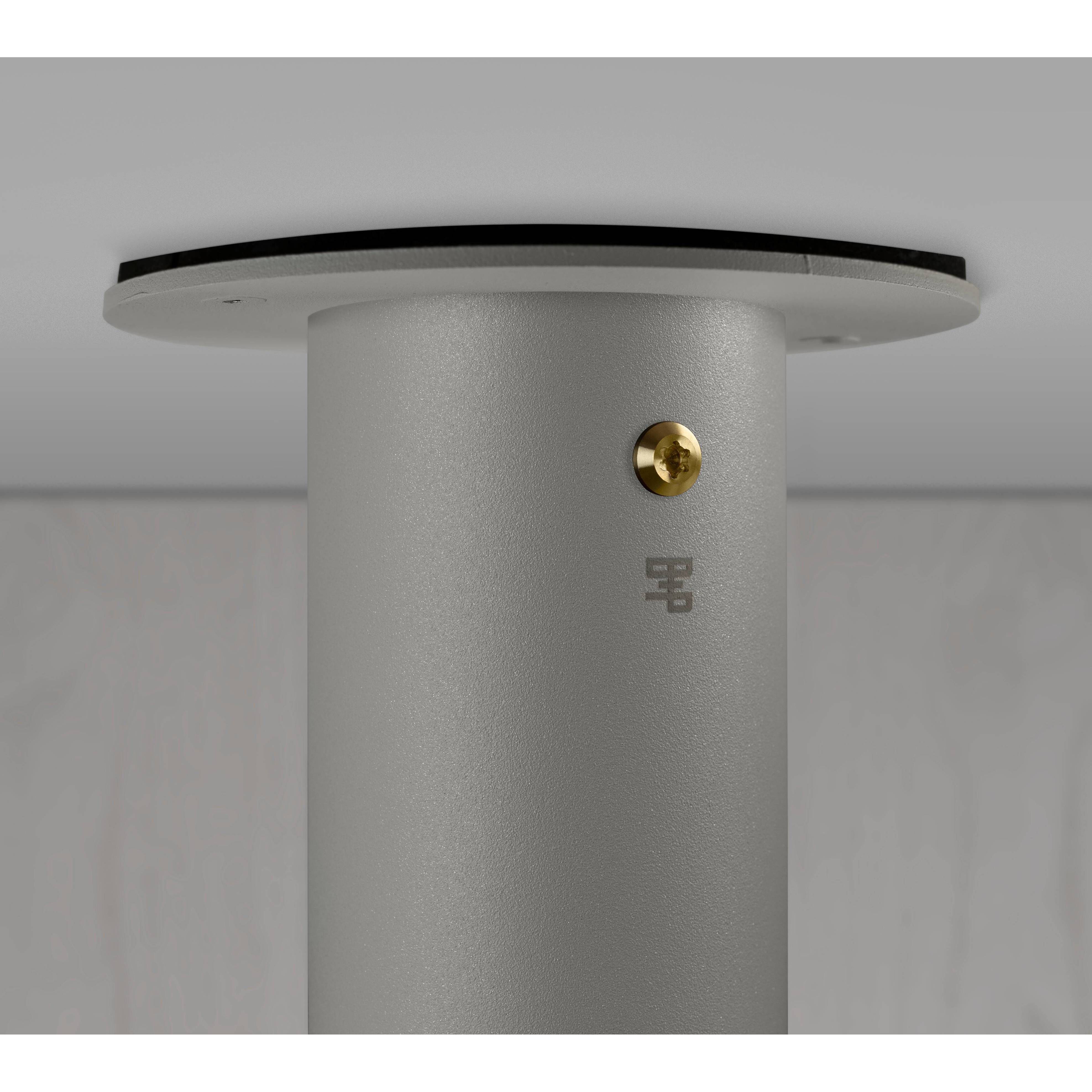 Exhaust Surface 1 Light 110-120 Stone / Brass Spotlight Ceiling Light