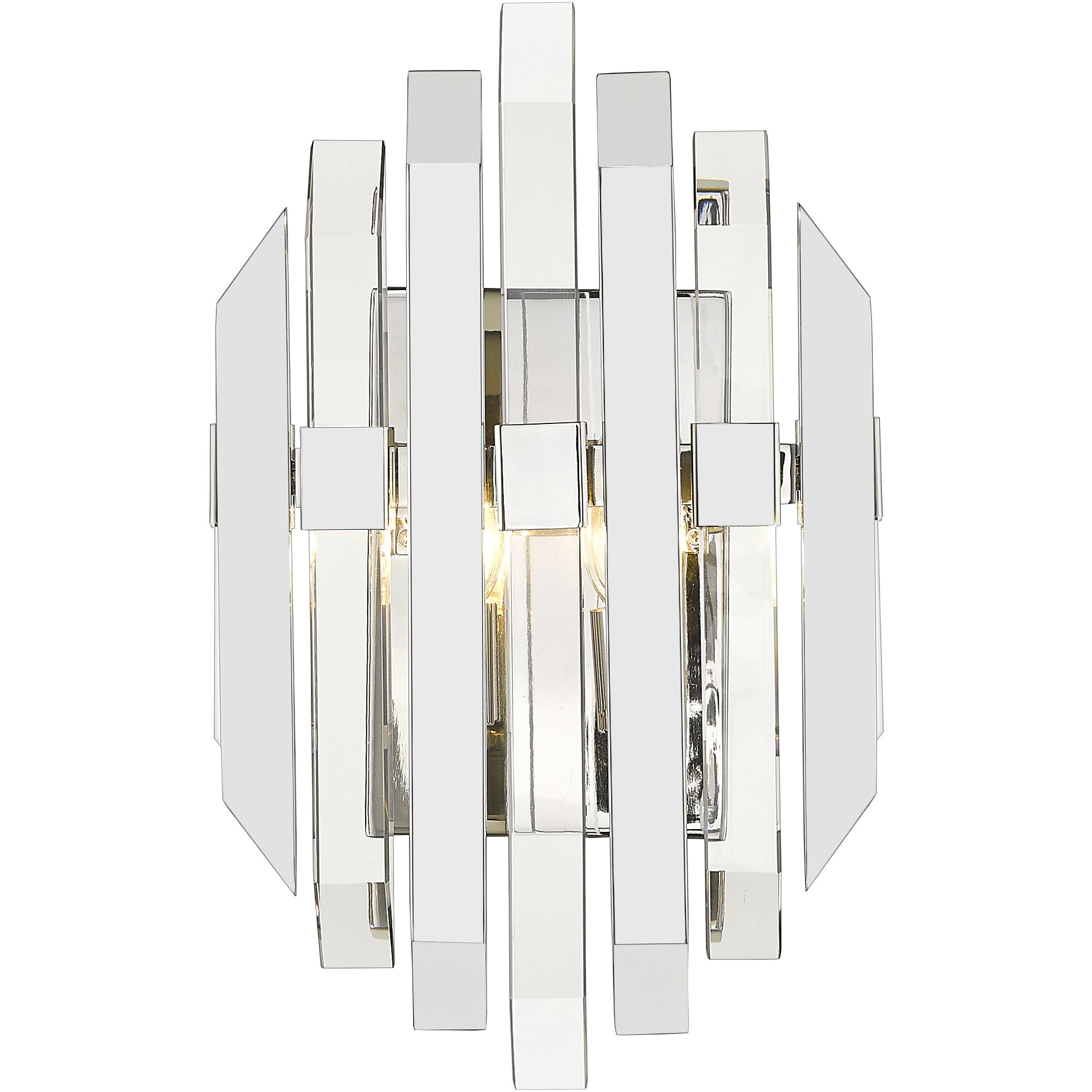 Bova 2 Light 11.5 inch Polished Nickel Wall Sconce Wall Light