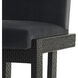 Matilda Midnight Grey and Ebony Dining Chair
