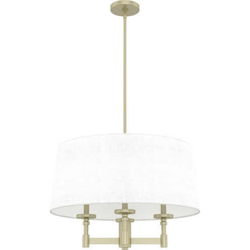 Briargrove Painted Modern Brass Chandelier Ceiling Light