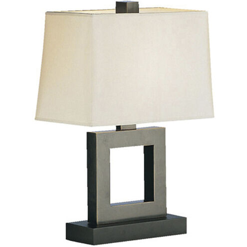 Doughnut 21 inch 150 watt Deep Patina Bronze Table Lamp Portable Light