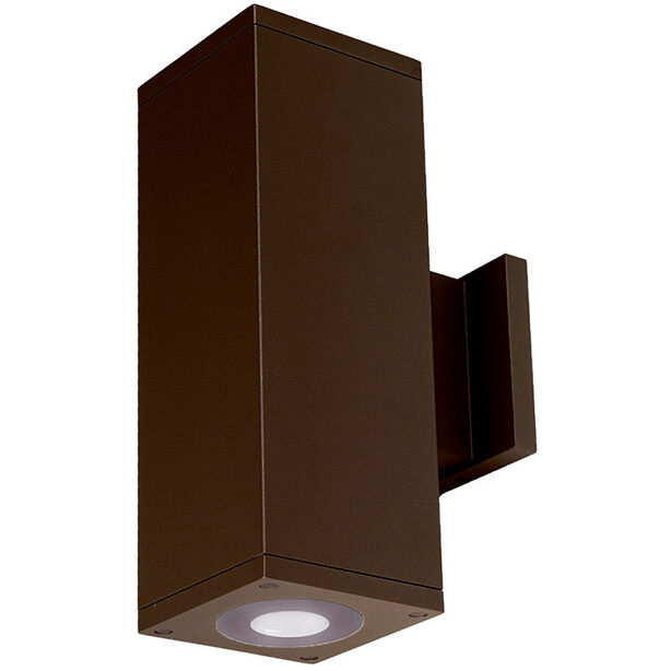 Cube Arch LED 4.5 inch Bronze Sconce Wall Light in Ultra Narrow, 85, 2700K, Towards Wall