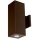Cube Arch LED 4.5 inch Bronze Sconce Wall Light in Ultra Narrow, 85, 2700K, Towards Wall