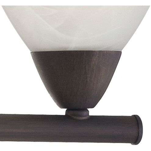 Tia 3 Light 22.5 inch Painted Bronze Vanity Light Wall Light