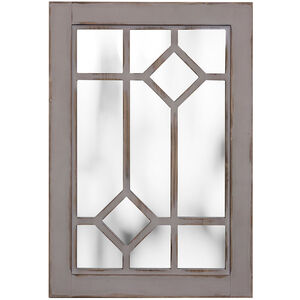 Cameron 32 X 21.75 inch Weathered Gray Wall Mirror