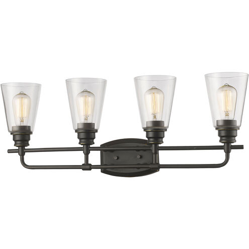 Annora 4 Light 28.75 inch Olde Bronze Vanity Wall Light