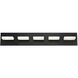 Olson LED 30 inch Black Vanity Light Wall Light