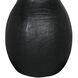 Samson 24 inch Black Burnt Fiber Cement Stool/Side Table