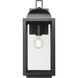Beaufort 1 Light 17.75 inch Powder Coated Black Outdoor Wall Sconce