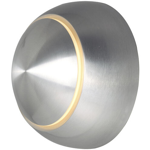 Alumilux Fulcrum LED 4.75 inch Satin Aluminum Outdoor Wall Sconce