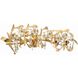 Marselle Bath Vanity Light Wall Light in Antique Gold