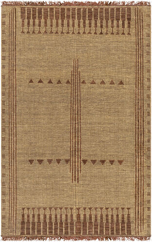 Touareg 108 X 72 inch Mustard Rug, Rectangle