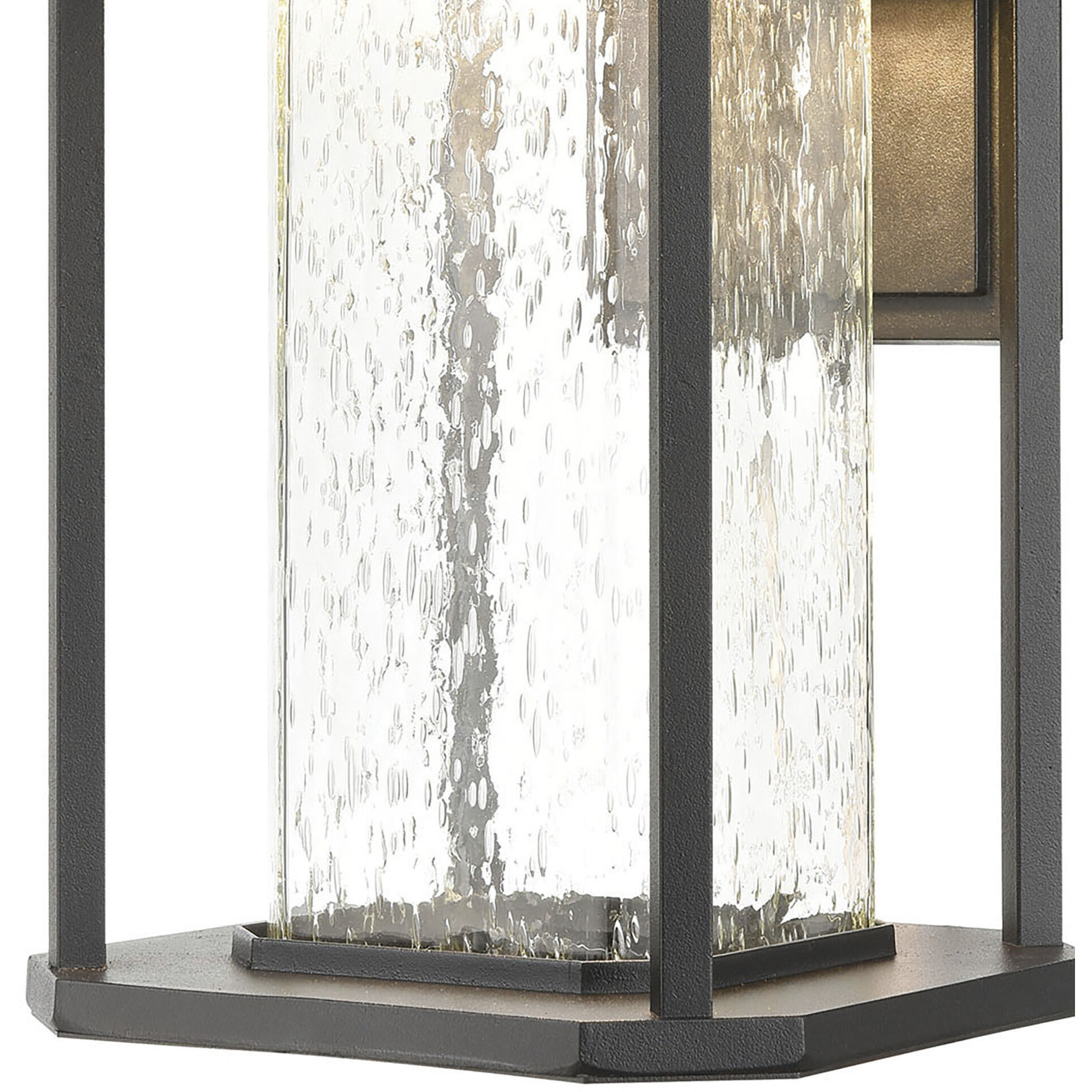 Irvine LED 13 inch Matte Black Outdoor Sconce