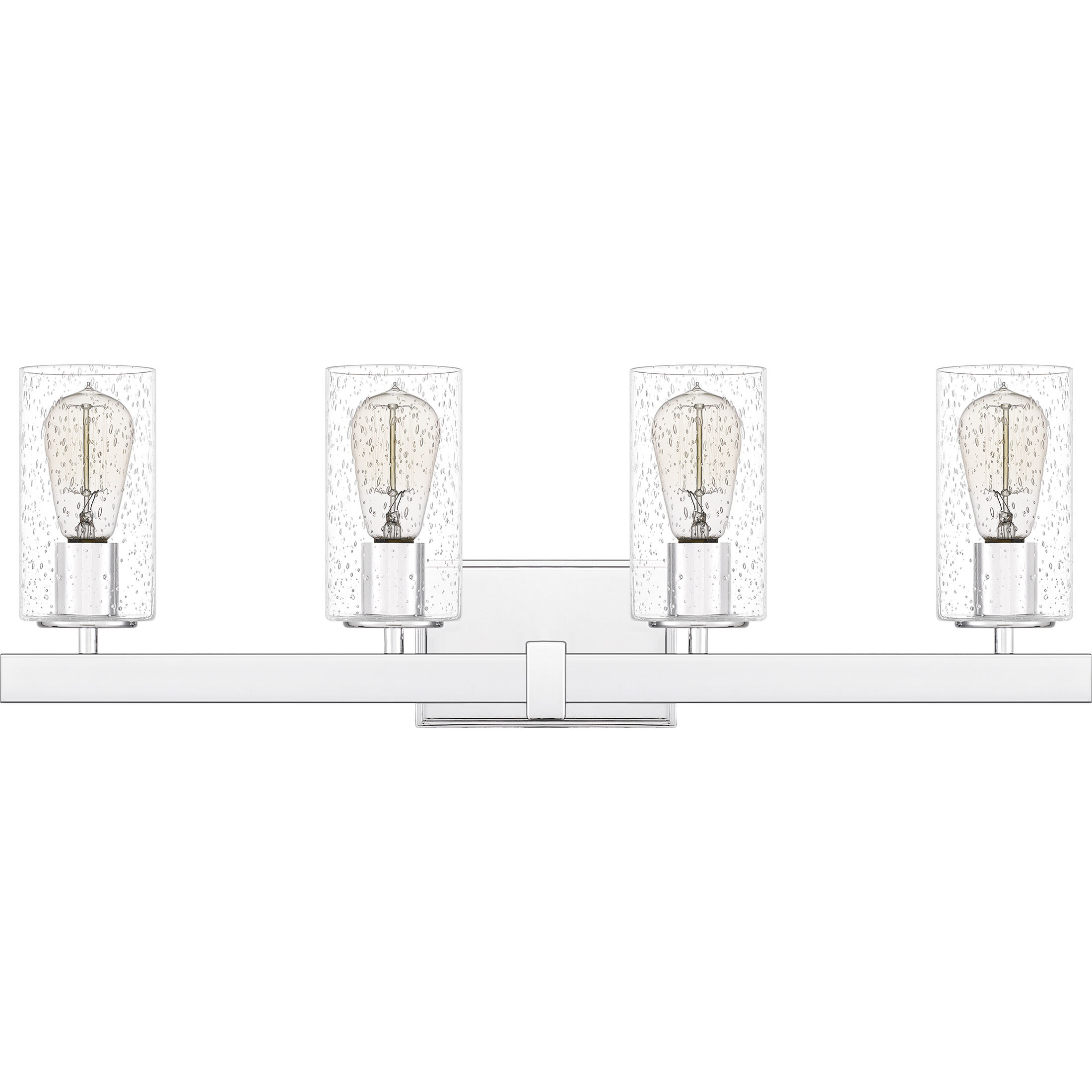 Kirby 4 Light 28 inch Polished Chrome Bath Light Wall Light, Extra Large