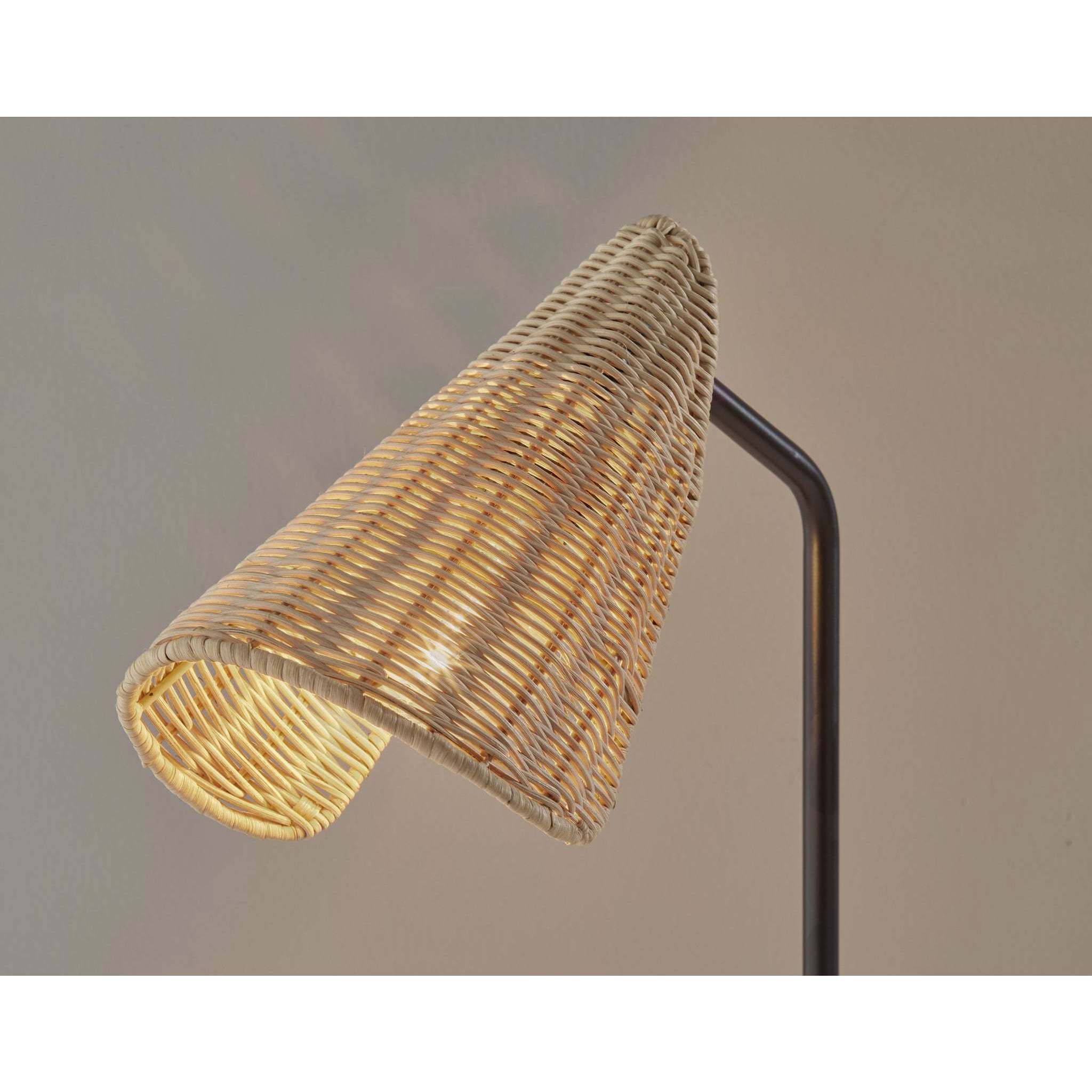 Cove 20 inch 40.00 watt Black Desk Lamp Portable Light