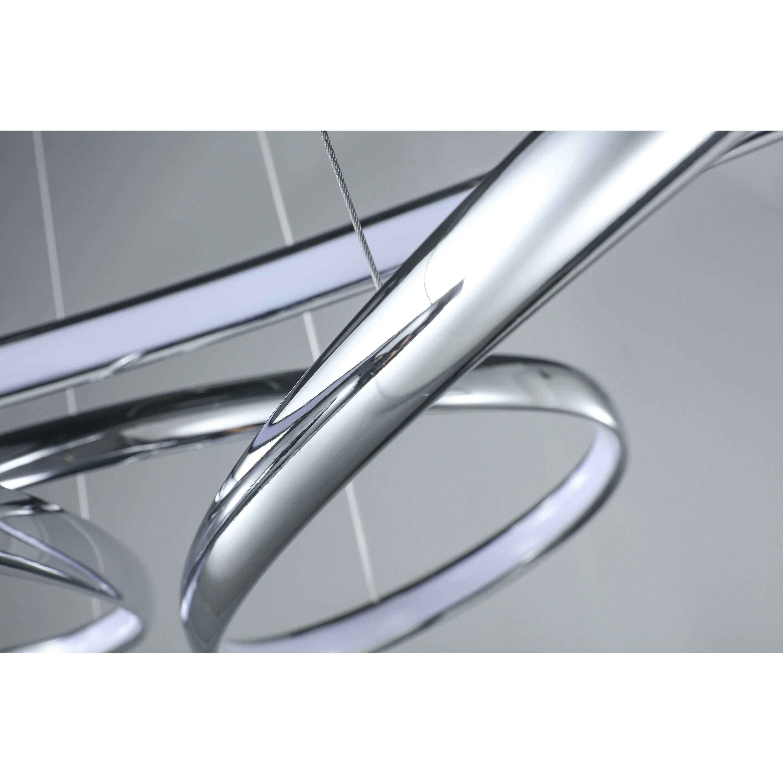 Canada LED 23.6 inch Chrome Chandelier Ceiling Light