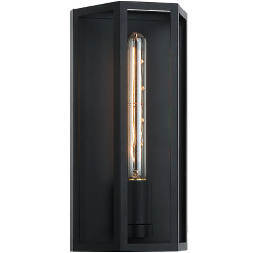 Matteo Lighting Creed LED 13 inch Matte Black Wall Sconce Wall Light W64501MB - Open Box