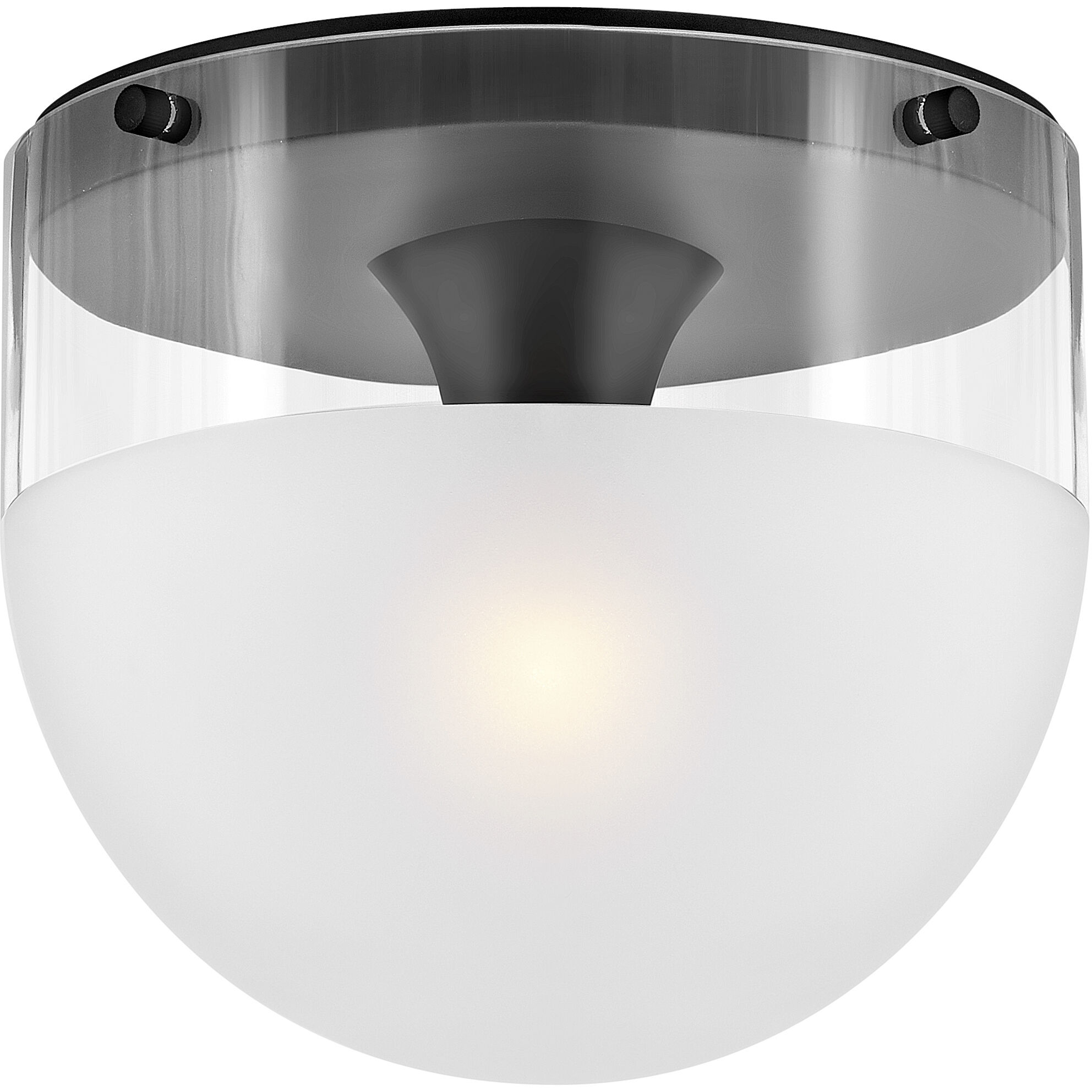 Beck 9 inch Black Indoor Flush Mount Ceiling Light