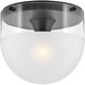 Beck LED 9 inch Black Indoor Flush Mount Ceiling Light