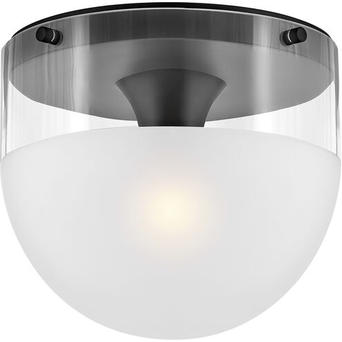 Beck 9 inch Black Indoor Flush Mount Ceiling Light