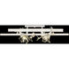 Azu 4 Light 35.00 inch Flush Mount