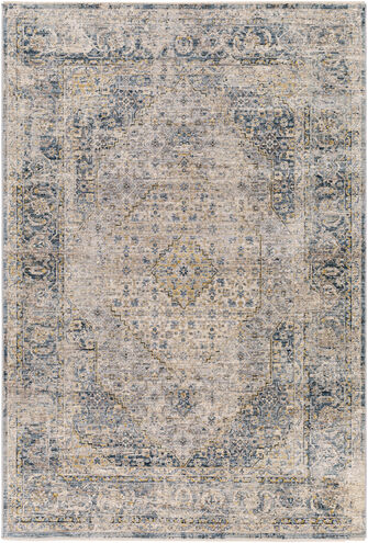 Aspendos 36 X 24 inch Denim Rug, Rectangle