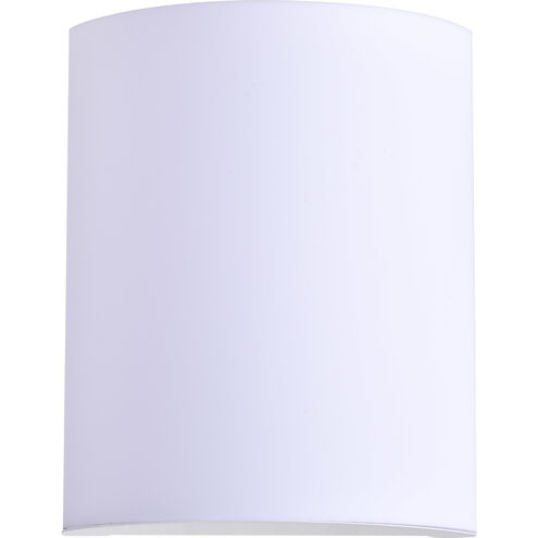 Crispo LED 9 inch White ADA Wall Sconce Wall Light