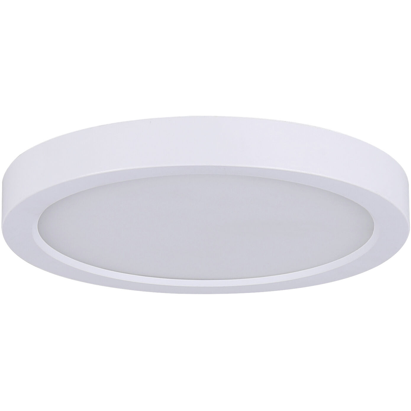 Madison LED 7 inch White Disc Light, Low Profile