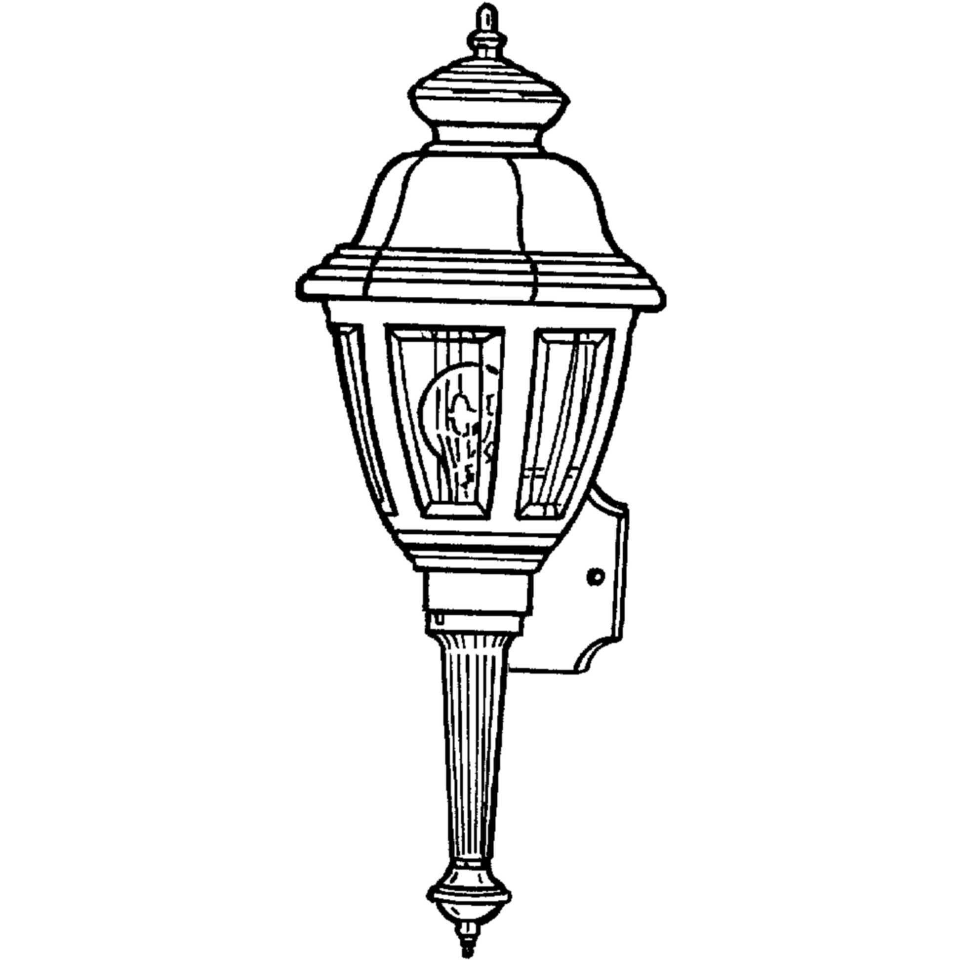 Non-Metallic Outdoor Wall Lantern