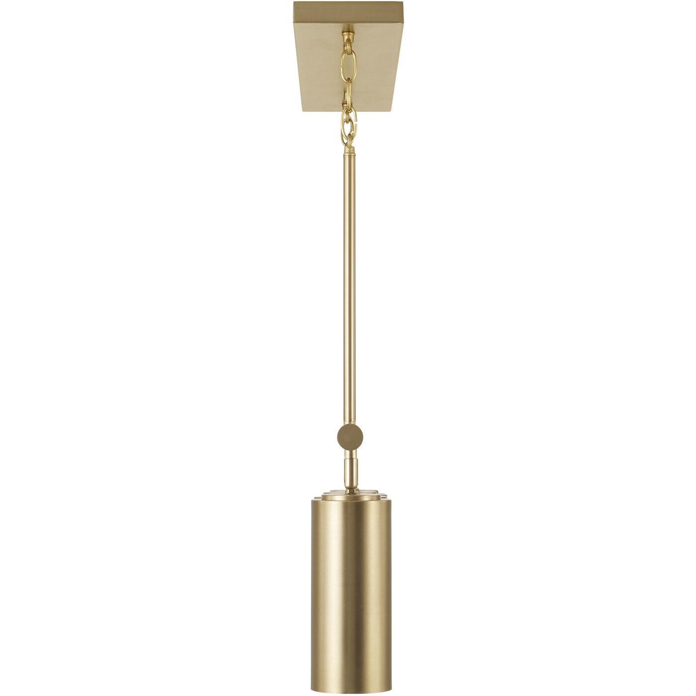 Robbie 5 Light 40 inch Aged Brass Island Light Ceiling Light