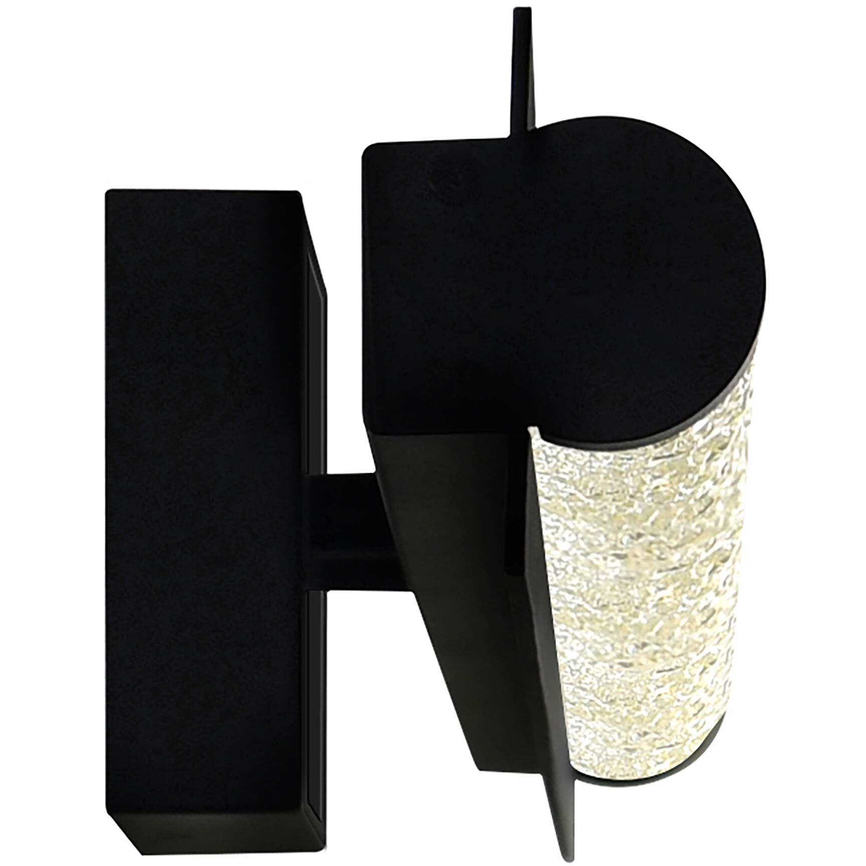 Fiji LED 36 inch Black Outdoor Wall Light