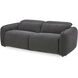 Eli Grey Sofa, Power Recliner