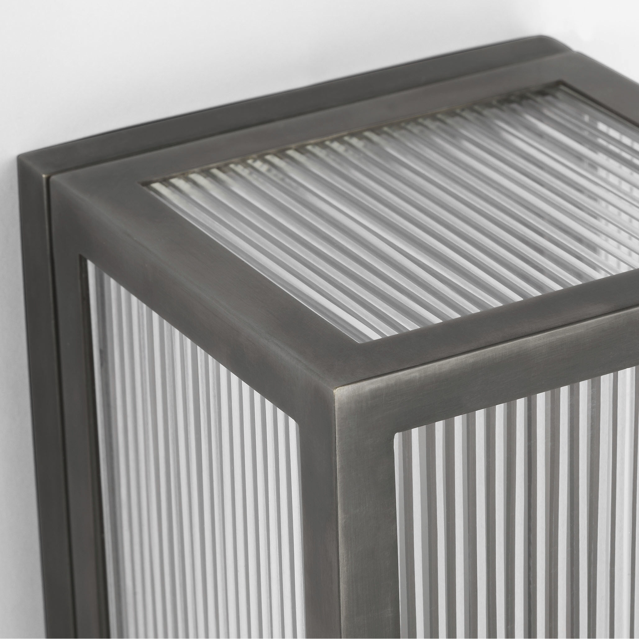 Barbara Barry York LED 5 inch Bronze Single Box Sconce Wall Light