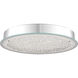 Blaze LED 20 inch Polished Chrome Flush Mount Ceiling Light, Large