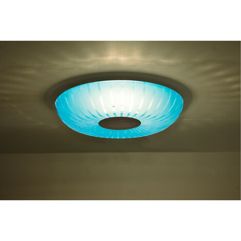Spira 1 Light 10 inch Black Flush Mount Ceiling Light
