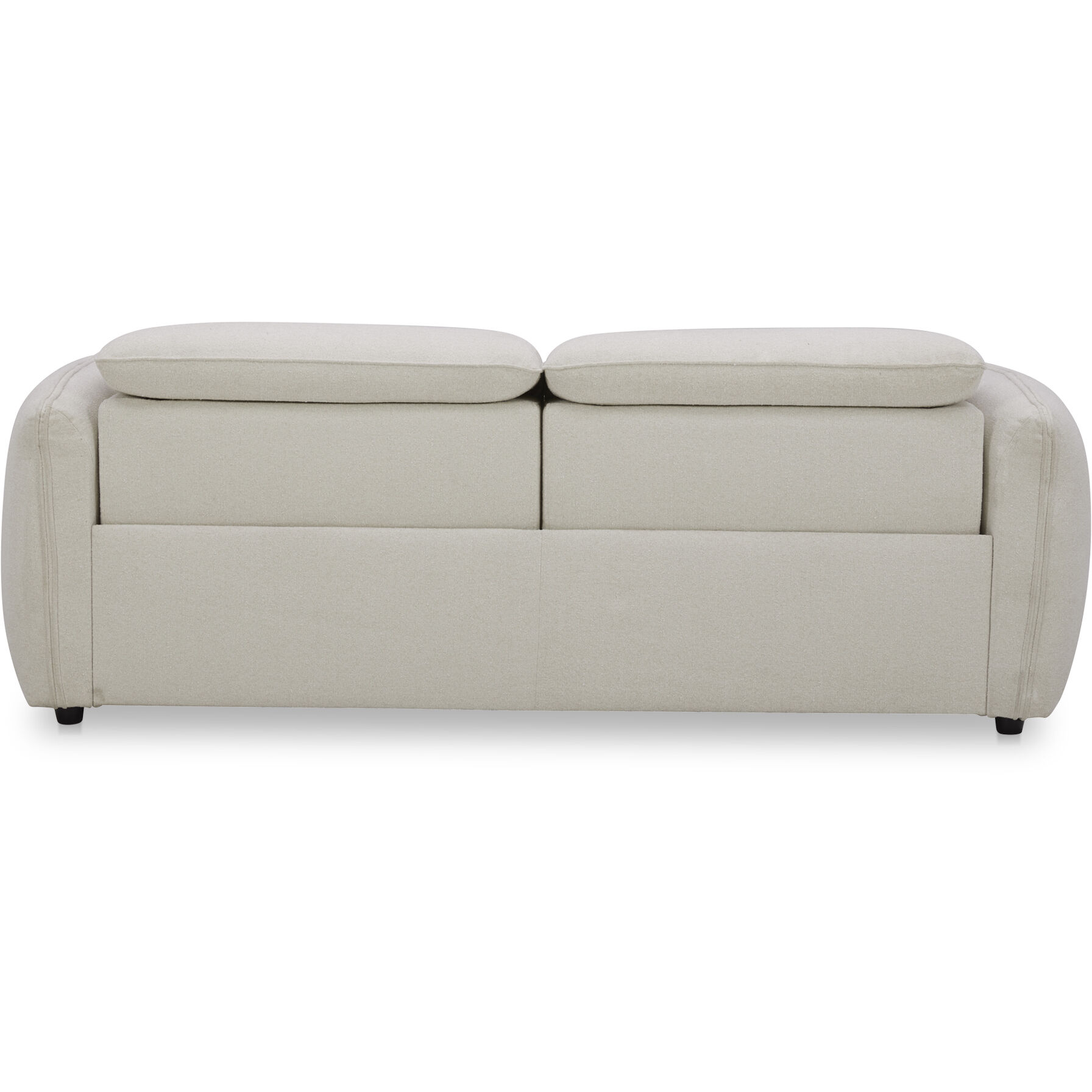 Eli White Sofa, Power Recliner