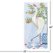 Crowned Crane Blue and Red and White and Yellow Wall Sculpture, The Studio