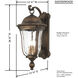 Havenwood 4 Light 27 inch Tavira Bronze And Alder Silver Outdoor Wall Mount, Great Outdoors 