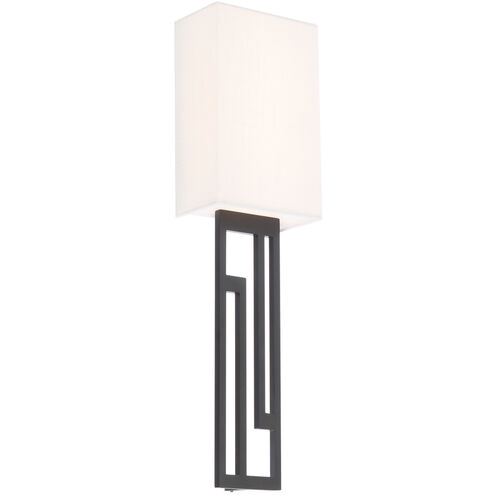 Vander Wall Sconce Wall Light in 3500K, 22in, Black